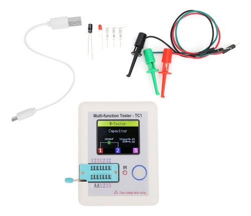 A Probador De Transistores Con Detector Automático De 0,1 A