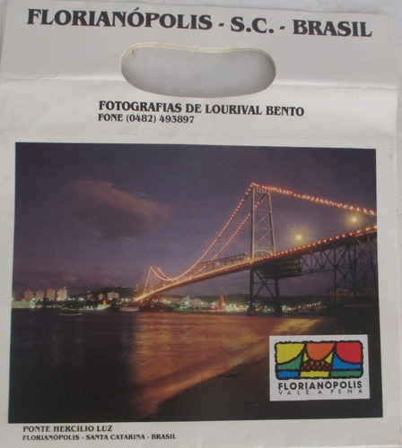 A2658 - Lembrança De Florianópolis, Com 10 Fotos De Lourival (Usado)