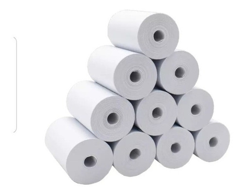 Pack 10 Rollos Papel Térmico 58mm Boletas Electronica