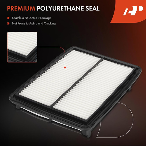 Filtro De Aire De Motor De 2 Piezas Compatible Con Acura Rlx