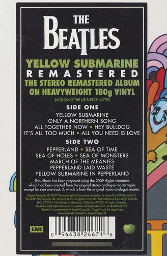 Imagen 3 de 8 de The Beatles Yellow Submarine Vinilo Rock Activity