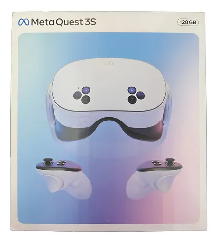 Óculos De Realidade Virtual Meta Quest 3s 128gb Autônomo Com