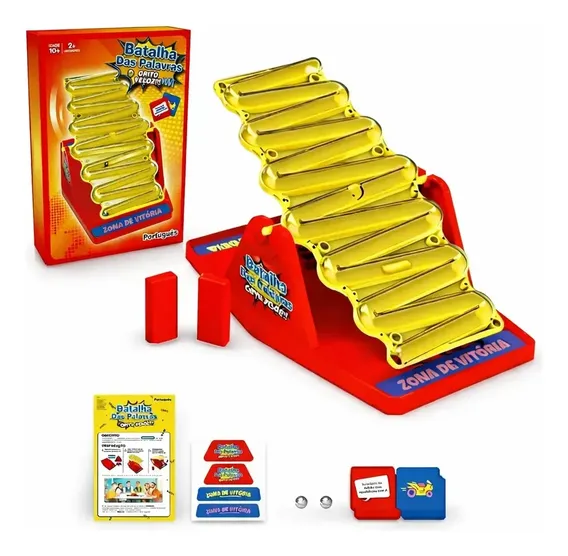 Brinquedo Desafio Batalha Das Palavras Educativo Interativo