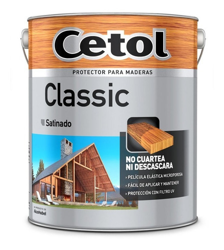 Cetol Classic Satinado 4 Lts Protección Superficie Pintumm