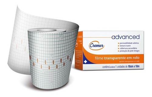 Filme Transparente Rolo 10cmx10m Advanced Cremer