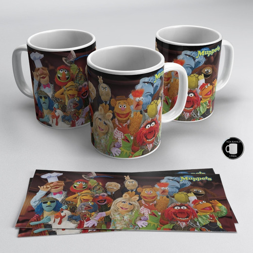 Taza Blanca 11 Oz / The Muppets , M02 (1 Pz)