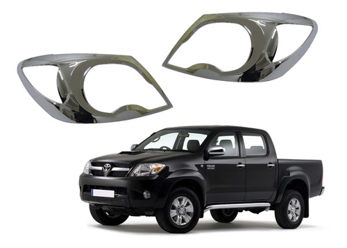 Bisel Cromado Opticos Toyota  Hilux 2012-2015 Envio Gratis