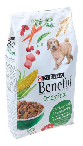 Imagen 4 de 5 de Alimento Perro Beneful Pavo Arandano Adulto 4kg Purina