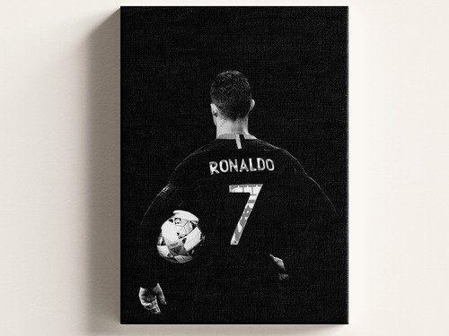 Cuadro Canva Ronaldo 7  60x40 (matte/glossy)