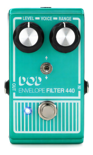 Pedal De Efecto Para Guitarra Dod Envelope Filter 440 Verde
