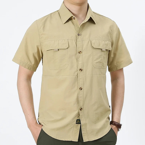 Camisas Tácticas En D Para Hombre, Camisa Casual De Pesca Pa