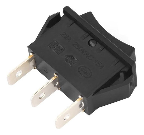 Uxcell 5pcs Interruptor Ac Spdt 3 Terminal On/on Para Barco