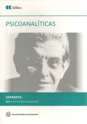 Libro: Psicoanalíticas (escuela Freudiana De Montevideo)