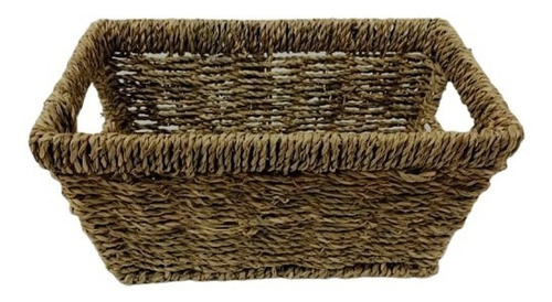 Cesta Rectangular De Fibras