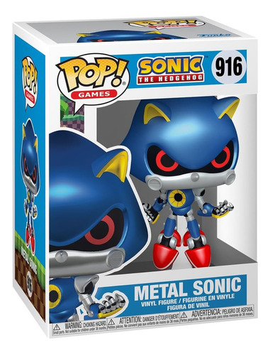 Funko Pop Metal Sonic #916 - Sonic The Hedgehog
