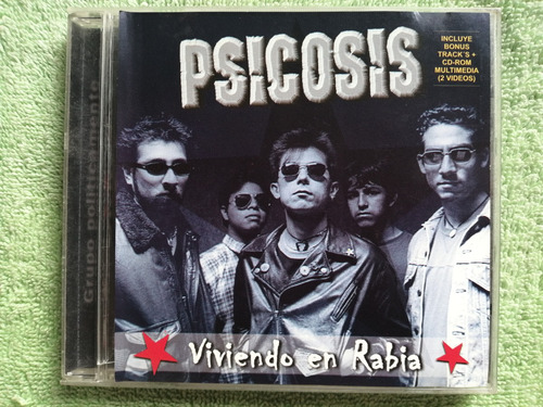 Eam Cd Psicosis Viviendo En Rabia 2002 + Bonus + Video Rom