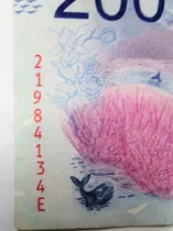 Comprar Error Bilete 200 Ballena Franca, Error Numeracion Lateral