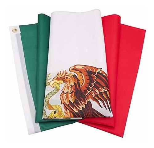 Bandera Paises Zxvzyt Paquete De 2 Banderas De México Ba 
