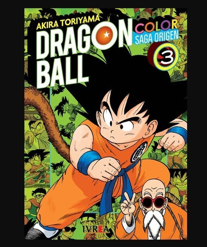 Manga Dragon Ball Color Saga Origen Tomo 03 - Argentina