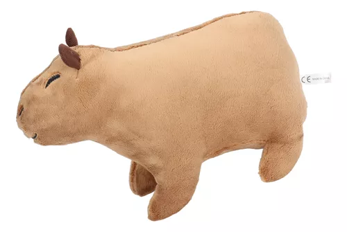 Brinquedo De Pelúcia De Capivara - Animal De Pelúcia De Capivara De Desenho  Animado Bonito De 9 Polegadas | Boneca De Pelúcia Macia Realista De