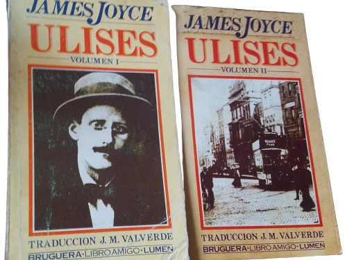 Ulises James Joyce Editorial Bruguera 2 Tomos