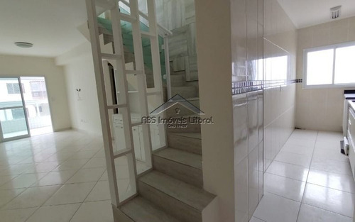 Imagem 7 de 15 de Linda Cobertura Duplex 3 Dormitórios Na Vila Caiçara Em Praia Grande