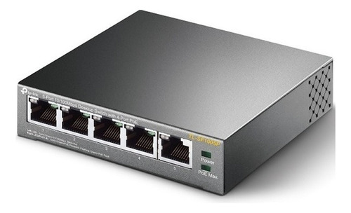 Switch Tp-link Fast Ethernet Tl-sf1005p 2000 Entradas
