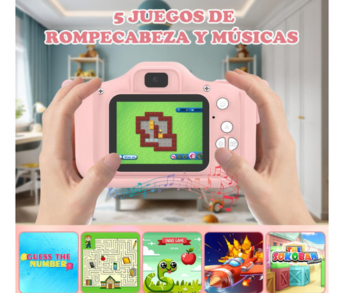 Mini Cámara Digital Con Video Y Juegos - Importada Us