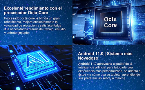 Tablet Android Hd 10.1 De 4 Gb Y 64 Gb De Memoria Octa-core