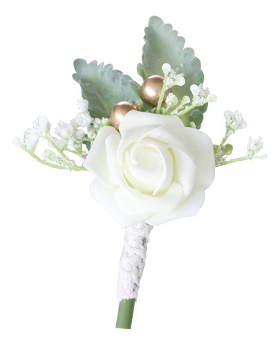 Boutonniere De Rosas Para Hombre, Boda Con Alfileres, Novio