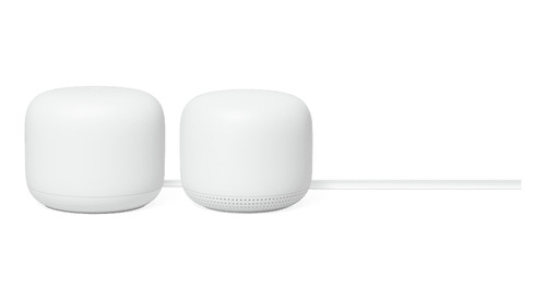 Google Nest Wifi 2 Pack (enrutador De Malla Ac2200 Con 1 Pun