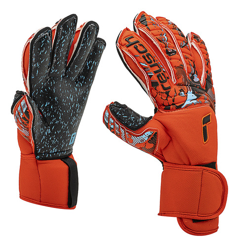 Guantes Arquero Reusch Attrakt Pro Fusion Rojo Solo Deportes