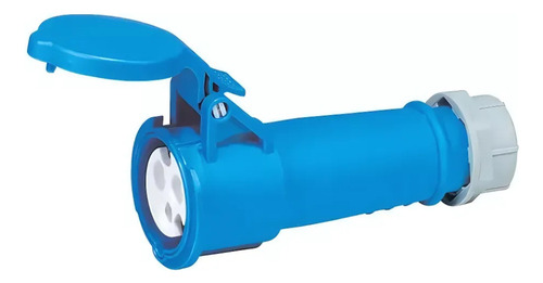 Tomada Industrial Weg - Ciw 16a 3 Polos 6h (12821541) Cor Azul