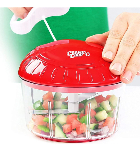 Crank Chop Food Chopper And Processor Original - Picar Dados