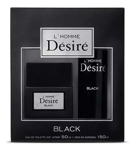 Perfume Desire Grey For Men Edt+ Desodorante Aerosol