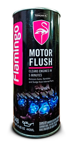 Limpiador Interno De Motores Motor Flush Flamingo 443 Ml.