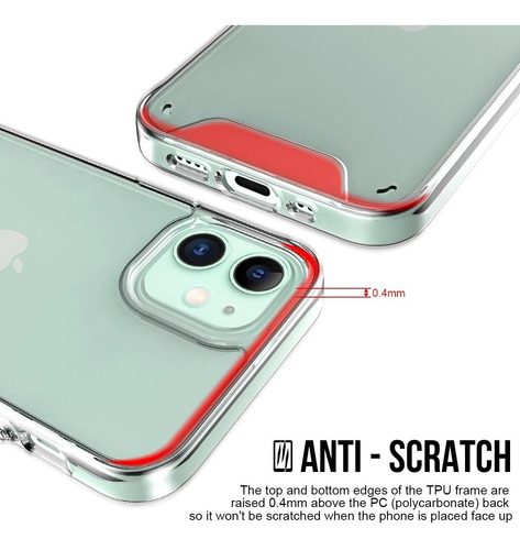Case Transparente iPhone XR / Xs Max / 11 / 11 Pro / 11 Pmax