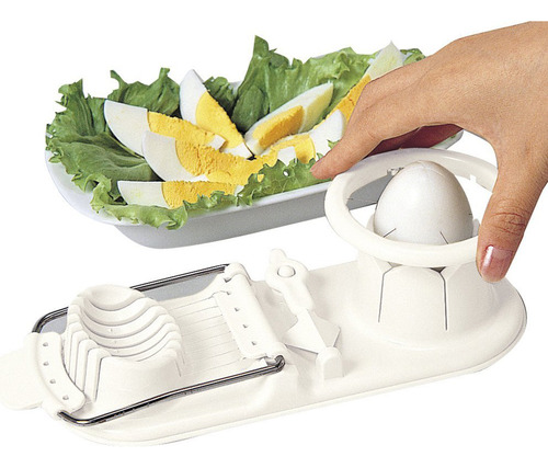 Egg Slicer 2 En 1, Multifunción, Sección Cortadora De Huevos