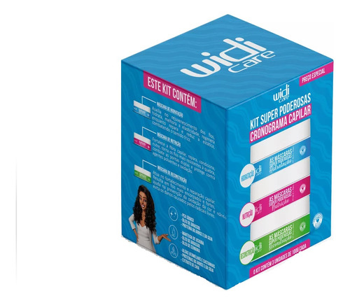 Widi Care Kit Super Poderosas Cronograma Capilar