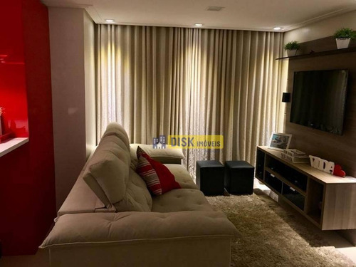 Apartamento Com 2 Dormitórios À Venda, 65 M² Por R$ 350.000,00 - Nova Petrópolis - São Bernardo Do Campo/sp - Ap1509