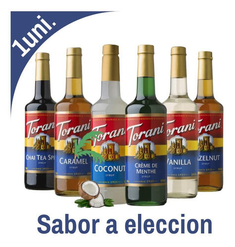 Syrup Jarabe Saborizante Torani - Sabor A Eleccion 1 Unidad