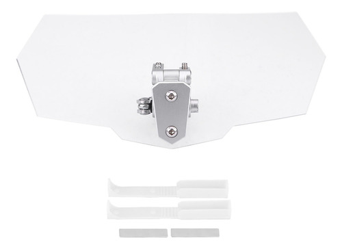 Imagen 5 de 10 de Deflector De Viento Universal Ajustable Para Motocicleta