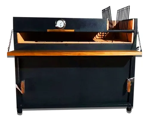 comprar Parrilla Móvil Chulengo Tambor Asador Fogon Campestre 4 Rued