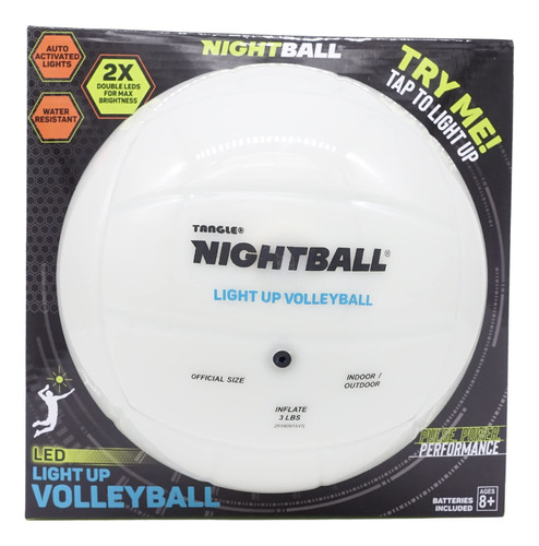Nightball Voleibol Led De Voleibol  Luz Para Arriba Brilla