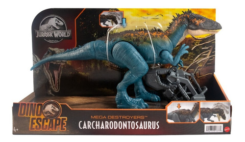 Jurassic World Charcarodontosaurus Dinosaurio Mordida Masiva