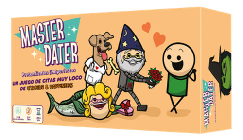 Master Dater Juego De Mesa Asmodee En Español