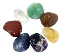 Comprar Set Siete Chakras Piedras Energéticas Kit 7 Chakras Cuarzo