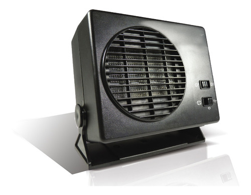 Imagen 6 de 7 de Caloventor Ceramico Negro Auto Camioneta 12v 300w Regulable