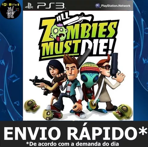 All Zombies Must Die! Ps3 Jogo Ps3 Psn Promoção Tem Troféus