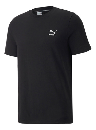 Camiseta Puma Classics Small Logo Tee  Hombre-negro